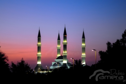 Sunset of Masjid
