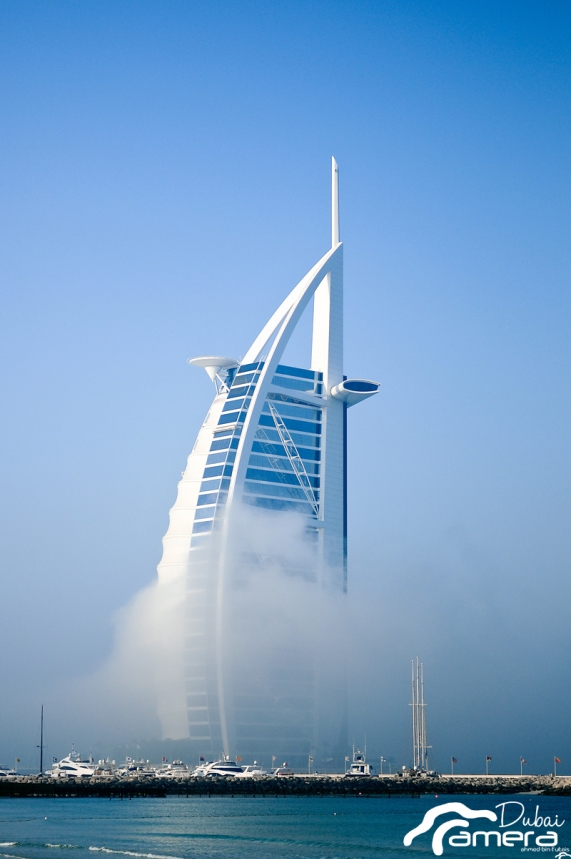 Burj Al-Arab & fog 1