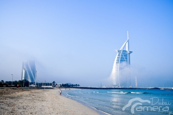 Burj Al-Arab & fog 2